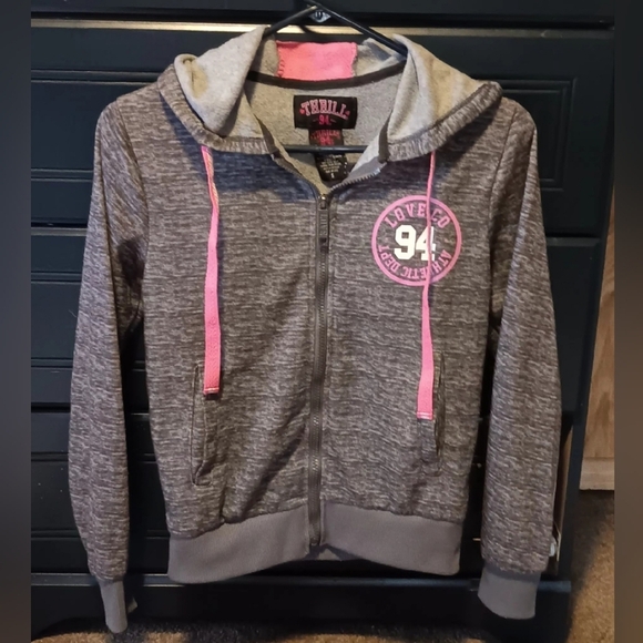 Thraill Jackets & Blazers - Thraill Gray Hoodie Jacket. Juniors size small. ☆3 FOR $30☆
